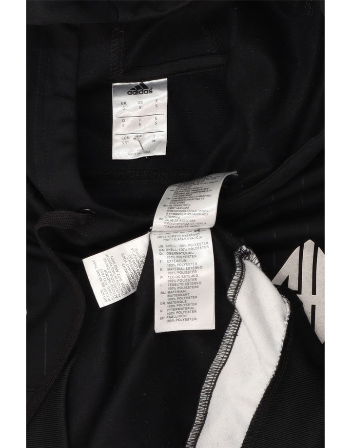 Ανδρικά γραφικά κουκούλα Adidas Small Black Colourblock Polyester