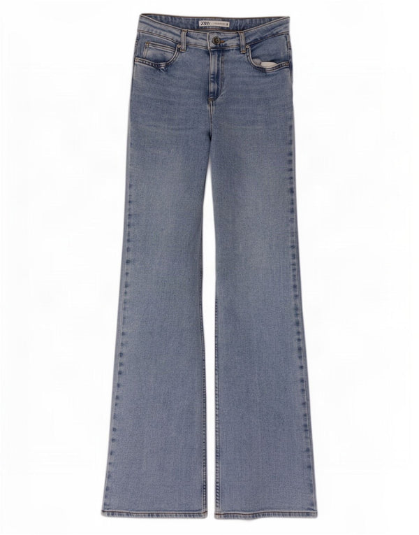 Zara Ανδρικό Τζιν μποτάκι EU 38 Small W28 L34 Μπλε βαμβακερό