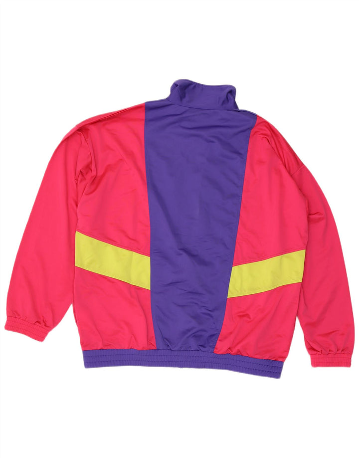 Ανδρική φόρμα Vintage Top Jacket 2XL Red Colourblock Polyester