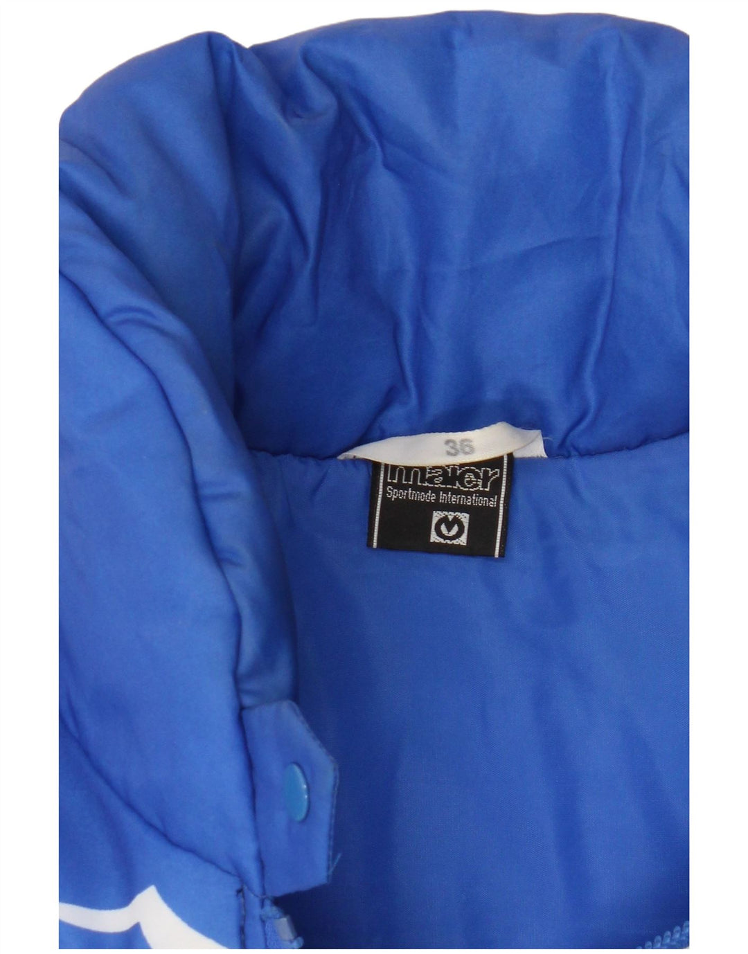 Maier Γυναικείο μπουφάν EU 36 Small Blue Colourblock Polyamide