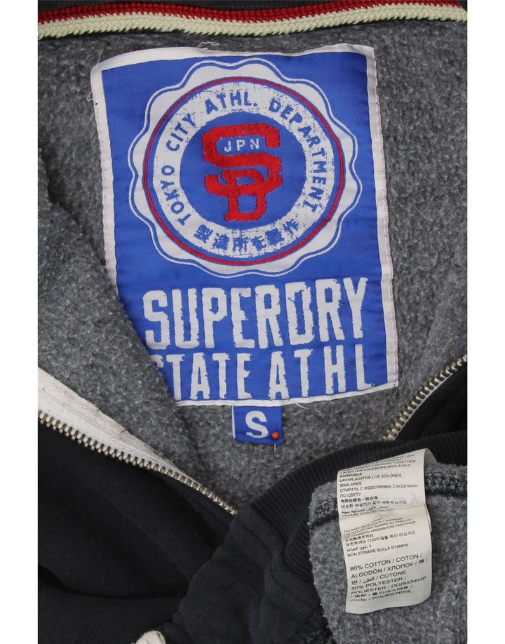 Ανδρικό γραφικό φούτερ SUPERDRY Jumper Small Navy Blue Cotton