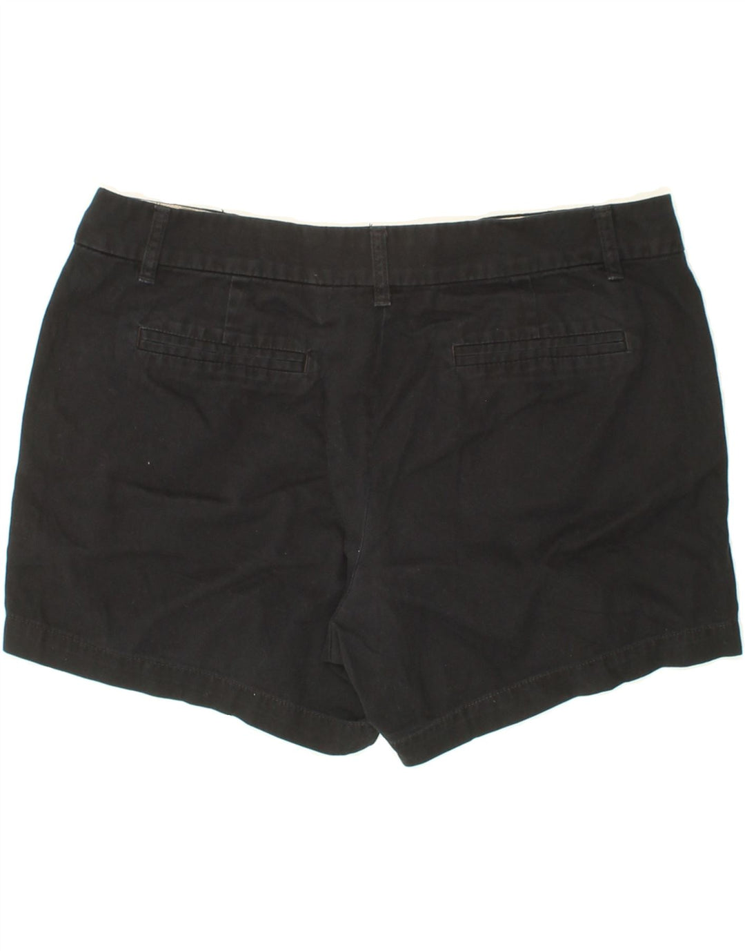 J. CREW Womens Chino Shorts US 12 Large W34 Black Vintage J. Crew and Second-Hand J. Crew from Messina Hembry 
