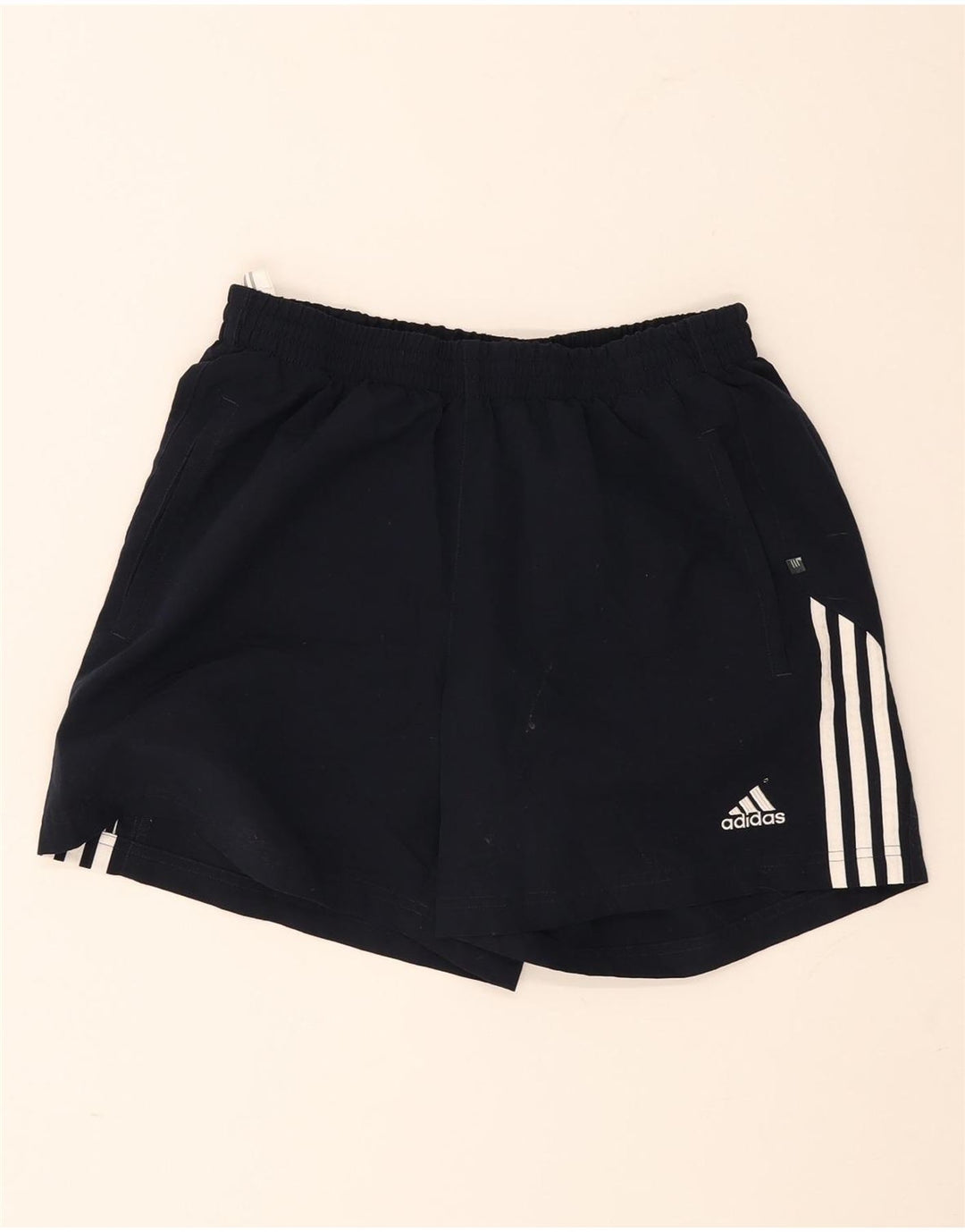 Ανδρικό αθλητικό σορτς Adidas μεγάλο μπλε ναυτικό πολυεστέρα