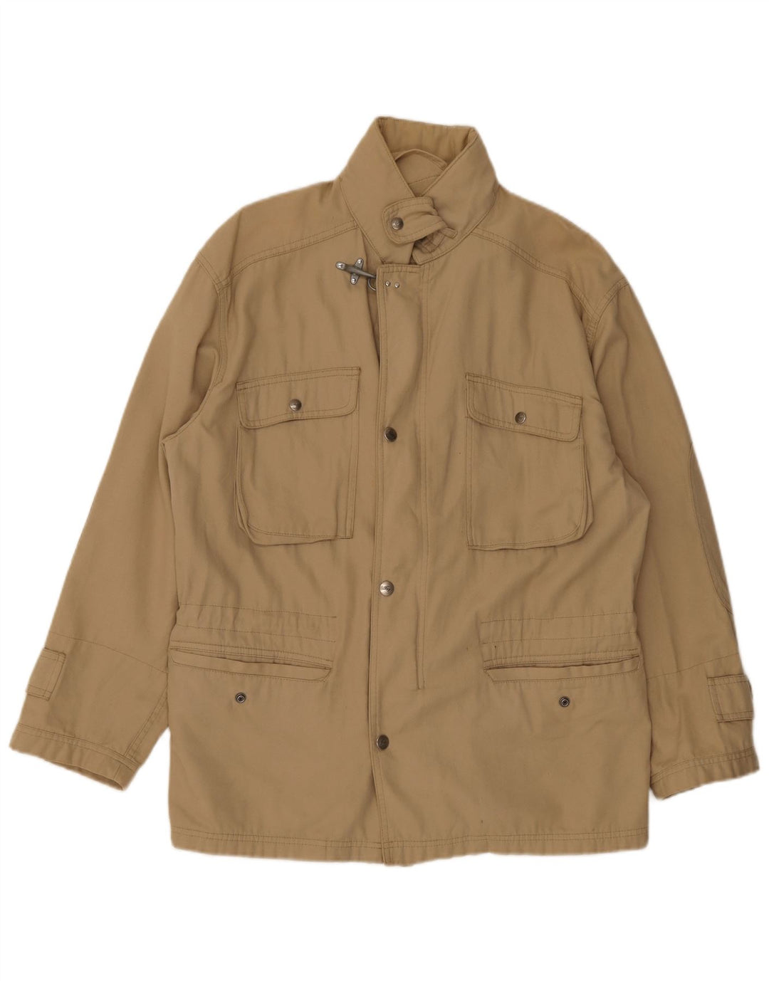 Fay Mens Loose Fit Utility Jacket UK 36 Small Beige
