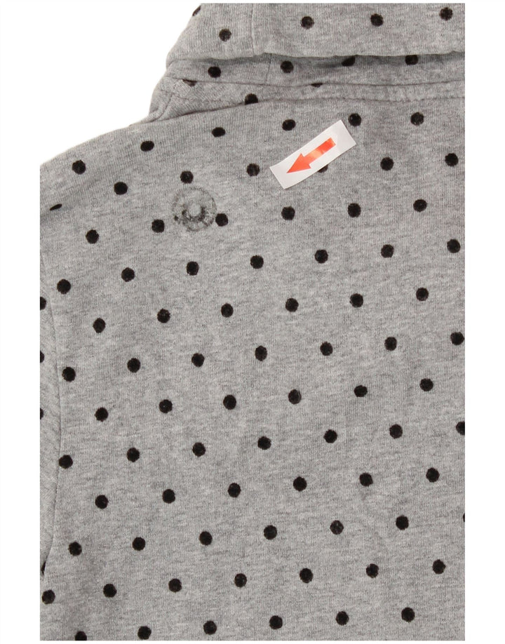 Γυναικείο φούτερ Converse Jumper UK 6 XS Γκρι βαμβακερό στίγμα