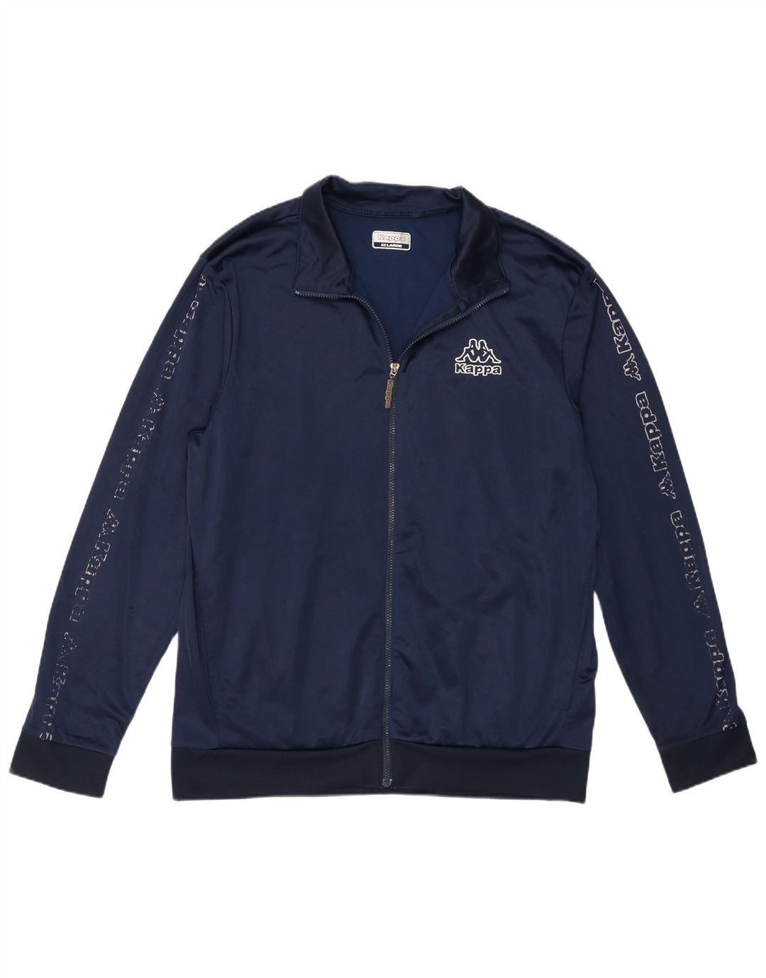 Ανδρική φόρμα γραφική Kappa Top Jacket 2XL Navy Blue Polyester