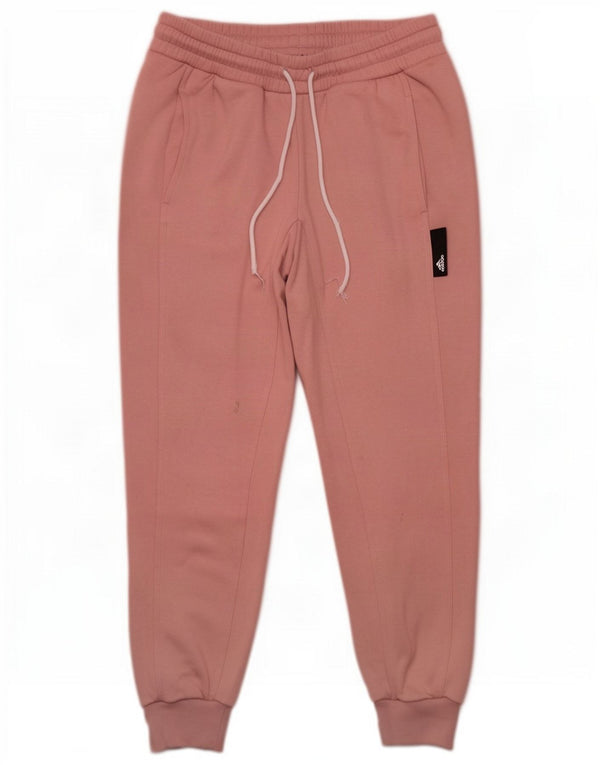 Adidas Γυναικεία φόρμα παντελόνια Joggers UK 8/10 Small Pink Cotton