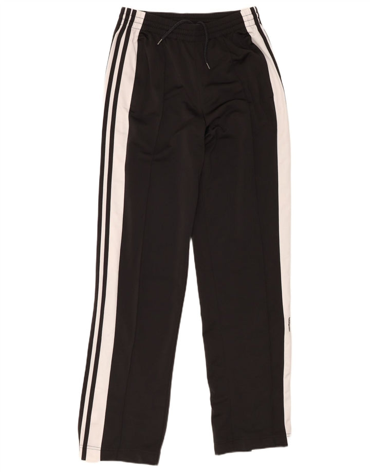 Γυναικεία αθλητική φόρμα Adidas Παντελόνι UK 8 Small Black Colourblock Polyester