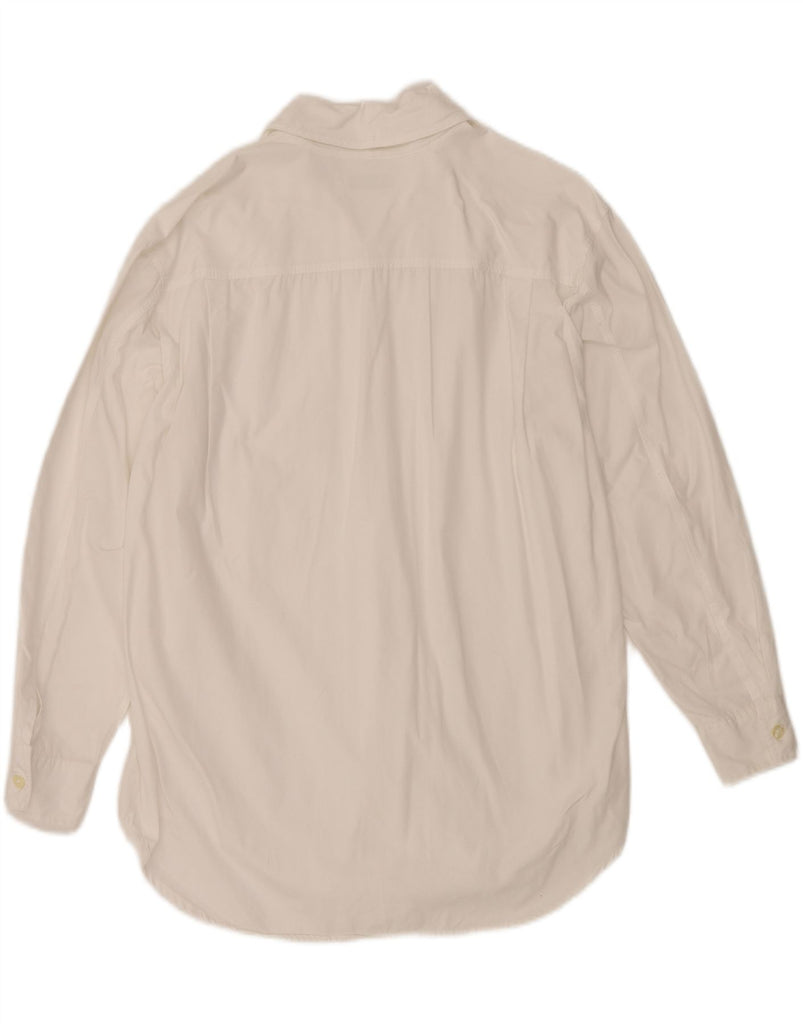 BANANA REPUBLIC Womens Shirt UK 16 Large White Cotton Vintage Banana Republic and Second-Hand Banana Republic from Messina Hembry 