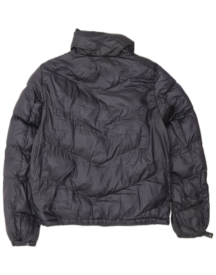 Massimo Dutti Ανδρικό μπουφάν με επένδυση UK 36 Small Navy Blue Polyester