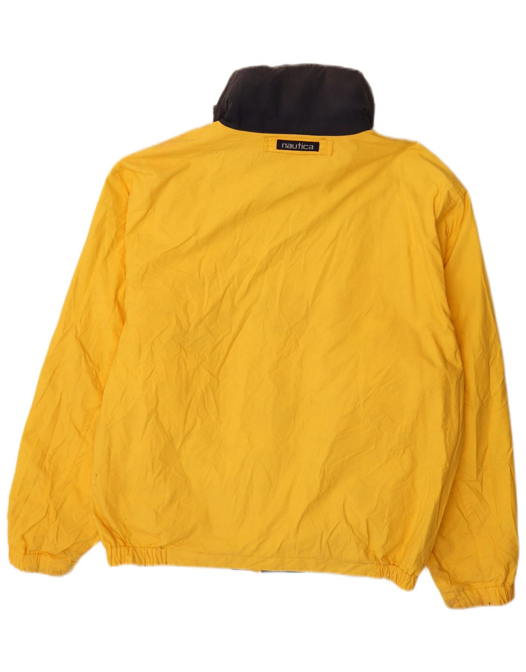 Ανδρικό αναστρέψιμο μπουφάν Nautica UK 40 Μεγάλο πολύχρωμο βαμβακερό μπλοκ