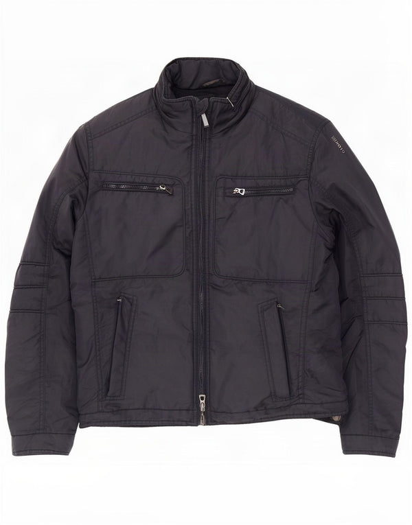 Ανδρικό μπουφάν Geox Respira Hooded Bomber Windbreaker UK 40 Large Navy Blue