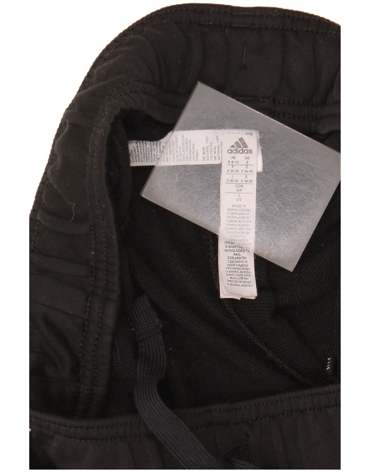 Γυναικεία αθλητική φόρμα ADIDAS Παντελόνι Joggers UK 8/10 Small Black Polyester