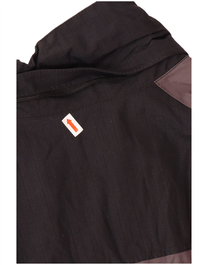 HELLY HANSEN Ανδρικό γραφικό τζάκετ αντιανεμικό UK 34 XS μαύρο χρώμα