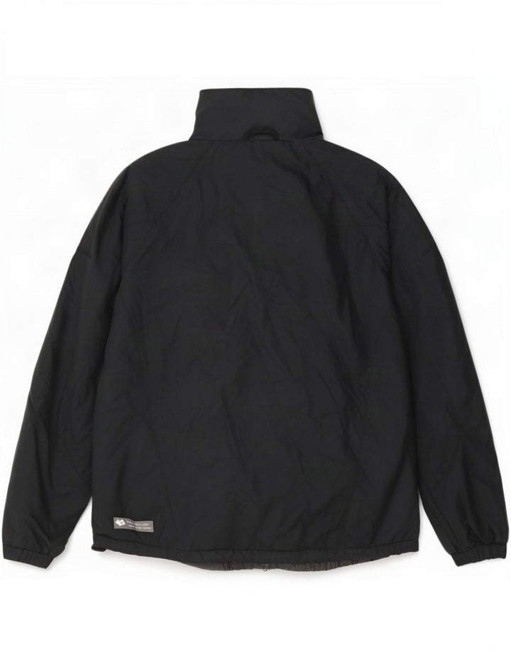 Columbia Womens Interchange Liner Windbreaker Jacket UK 10 Small Navy Blue