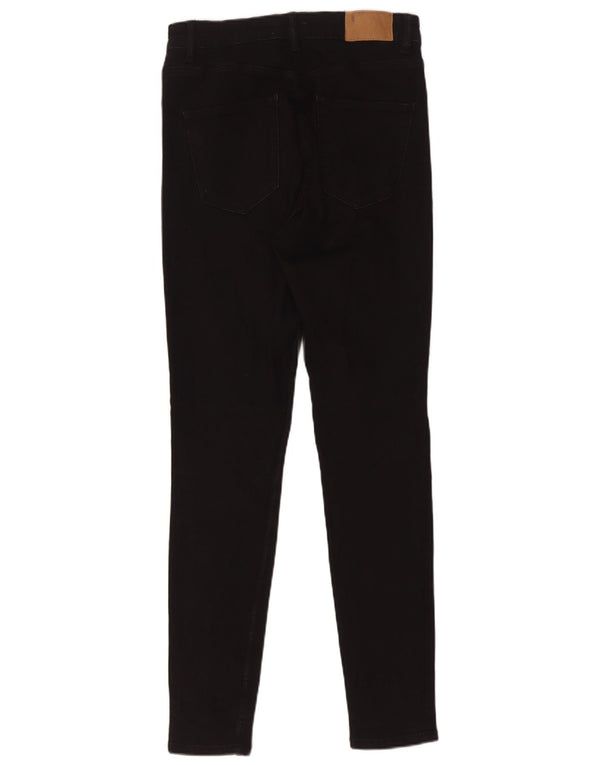Zara Γυναικείο Skinny Jeans EU 38 Small W28 L29 Μαύρο βαμβακερό