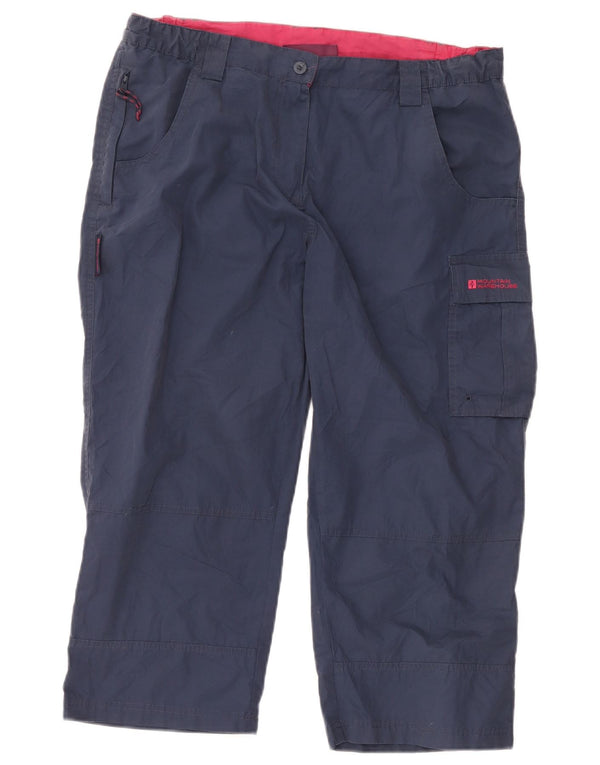 Mountain Warehouse Γυναικείο παντελόνι Capri UK 14 Large W36 L21 Navy Blue
