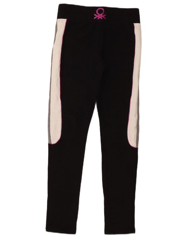 Γυναικεία γραφικά κολάν Benetton UK 14 Medium Black Colourblock