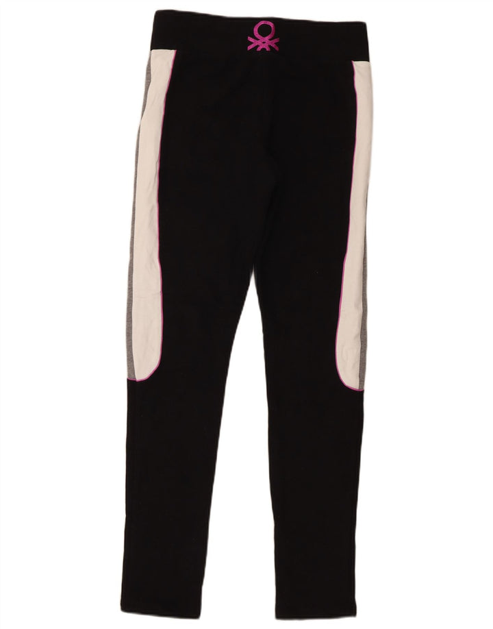 Γυναικεία γραφικά κολάν Benetton UK 14 Medium Black Colourblock