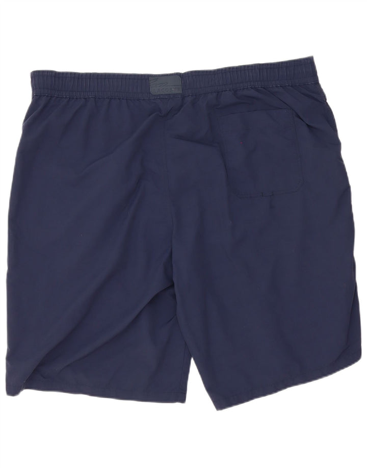 Ανδρικό σορτς κολύμβησης Lacoste 7 2XL Navy Blue Polyester