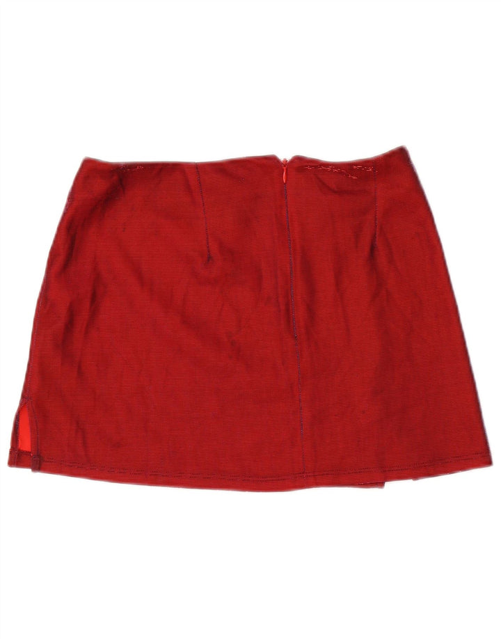 Γυναικεία μίνι φούστα URBAN OUTFITTERS Small W28 Maroon Polyester