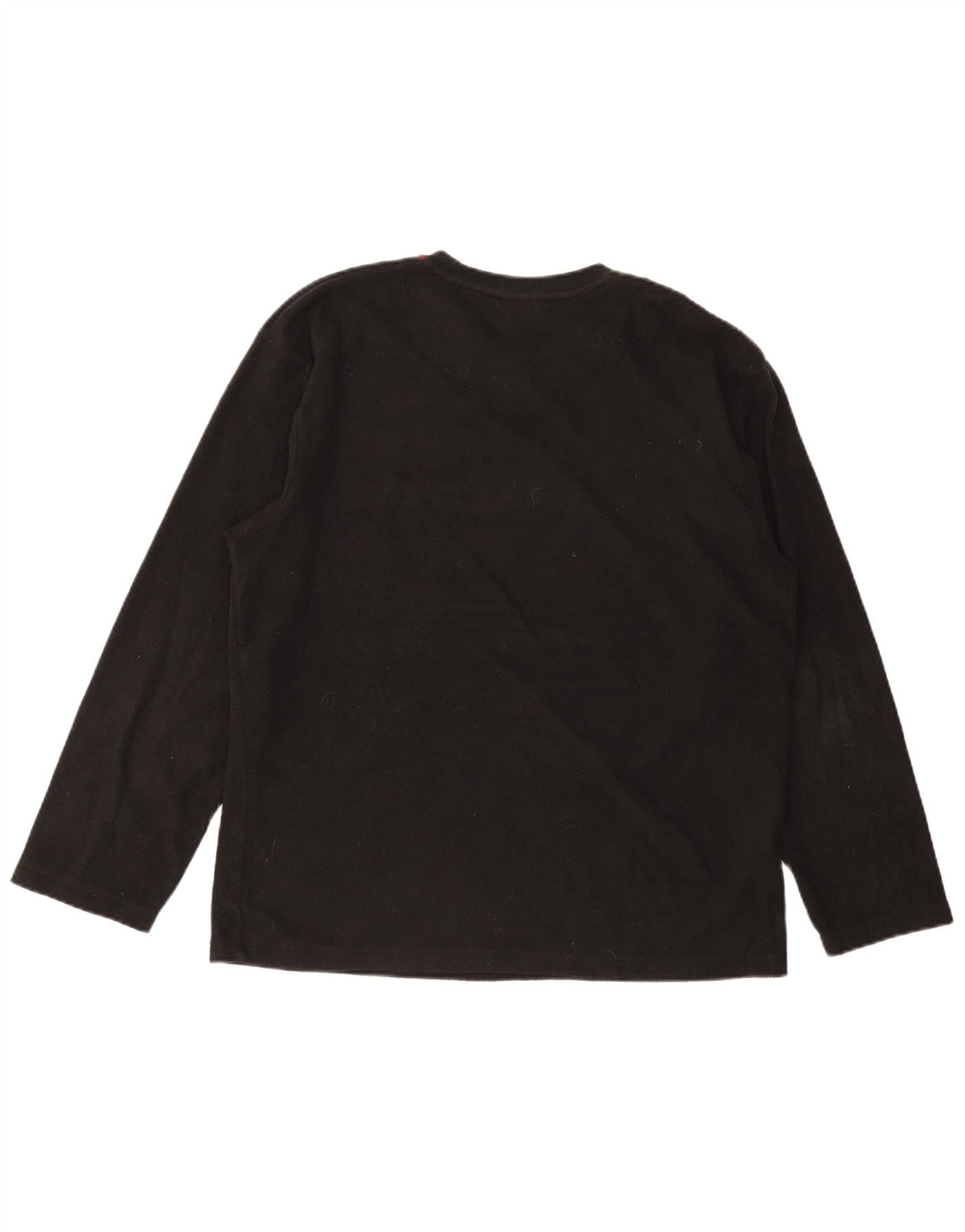 IZOD Ανδρικό Fleece Jumper Μεγάλος Μαύρος Πολυεστέρας