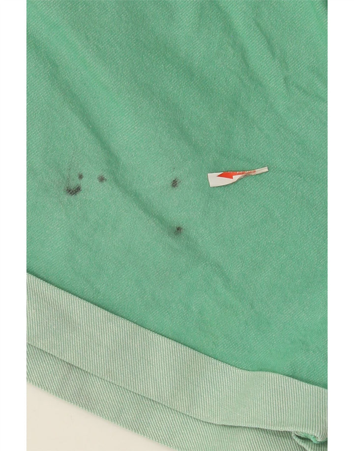 Γυναικείο σορτς Levi's 501 τζιν W34 Μεγάλο πράσινο βαμβακερό