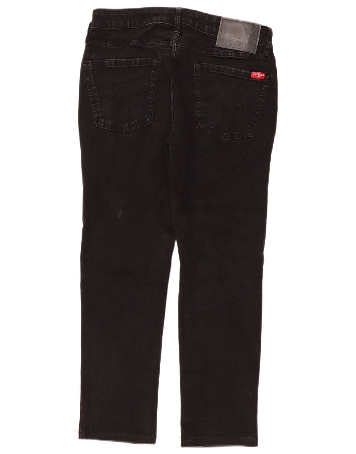 Guess Γυναικείο Slim Tapered Jeans W32 L27 Μαύρο