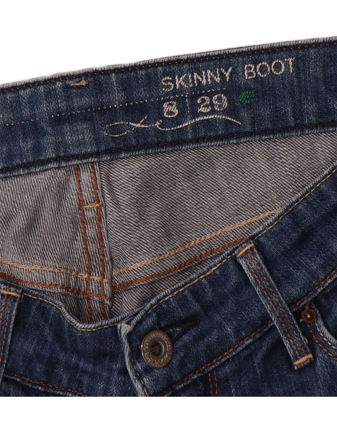 Levi's Skinny Bootcut Jeans US 8 Medium W29 L32 Blue