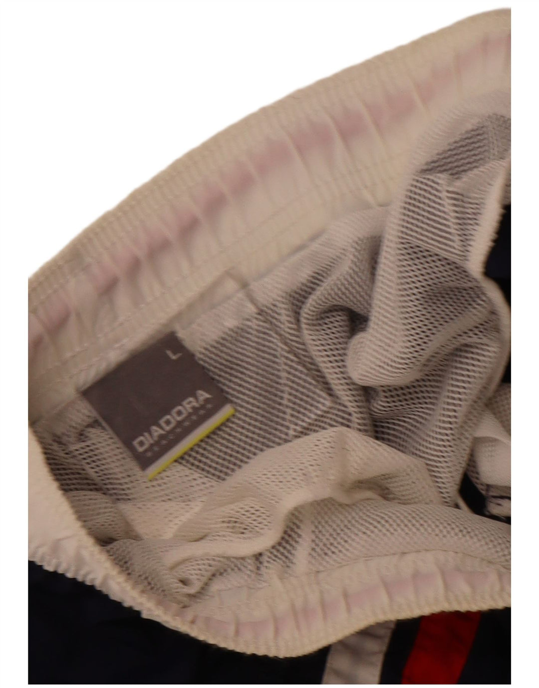 Ανδρικό γραφικό αθλητικό σορτς Diadora μεγάλο μπλε ναυτικό χρώμα