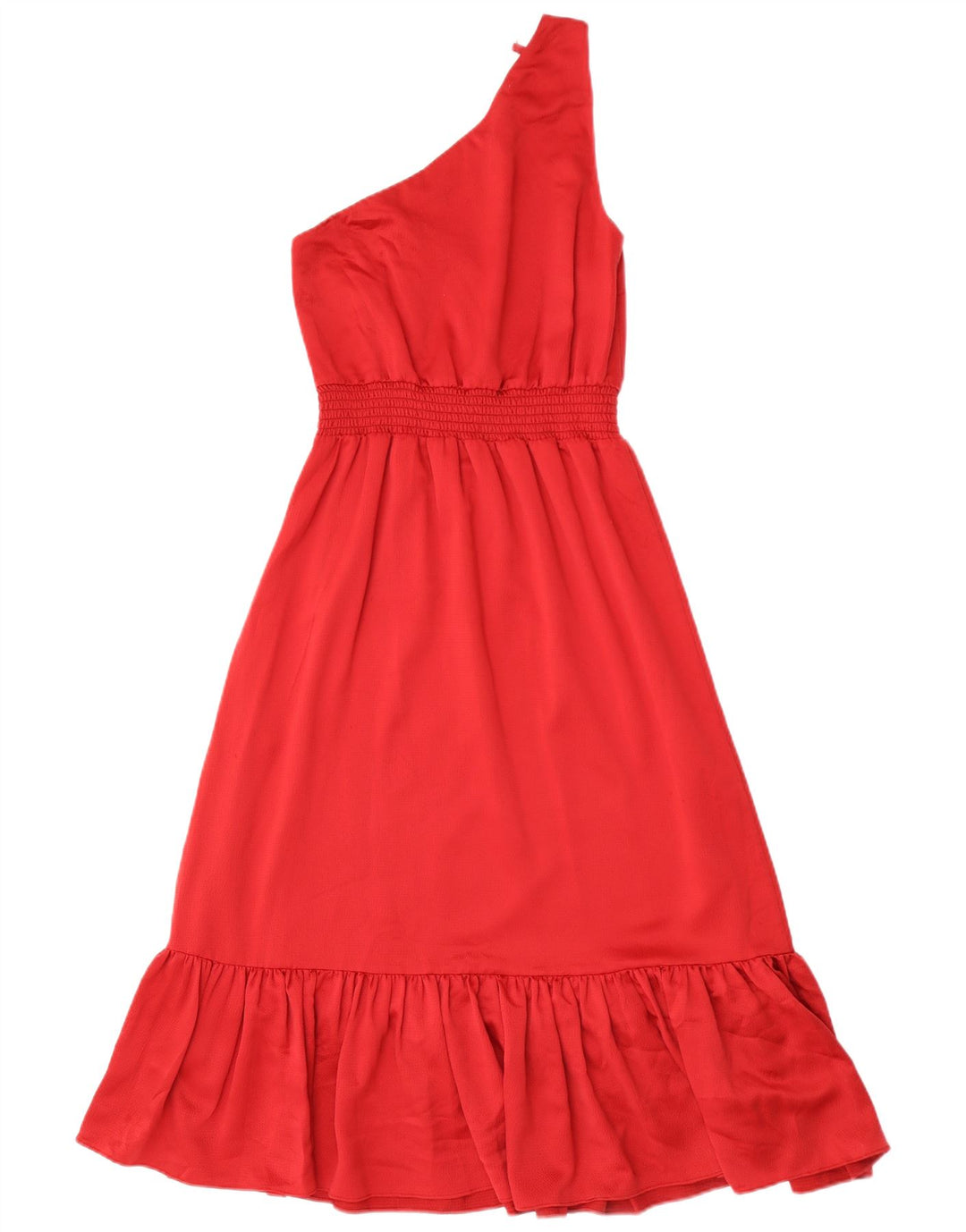 Michael Kors Γυναικείο φόρεμα με έναν ώμο US 2 XS Red Polyester