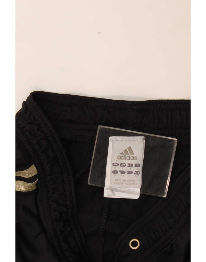 Γυναικεία αθλητική φόρμα Adidas Παντελόνι UK 10 Small Black Polyester