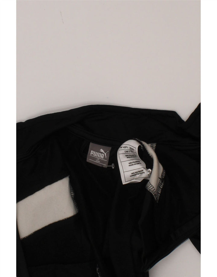 Puma Baby Boys αθλητική φόρμα Top μπουφάν 9-12 μηνών Μαύρο Colourblock Polyester
