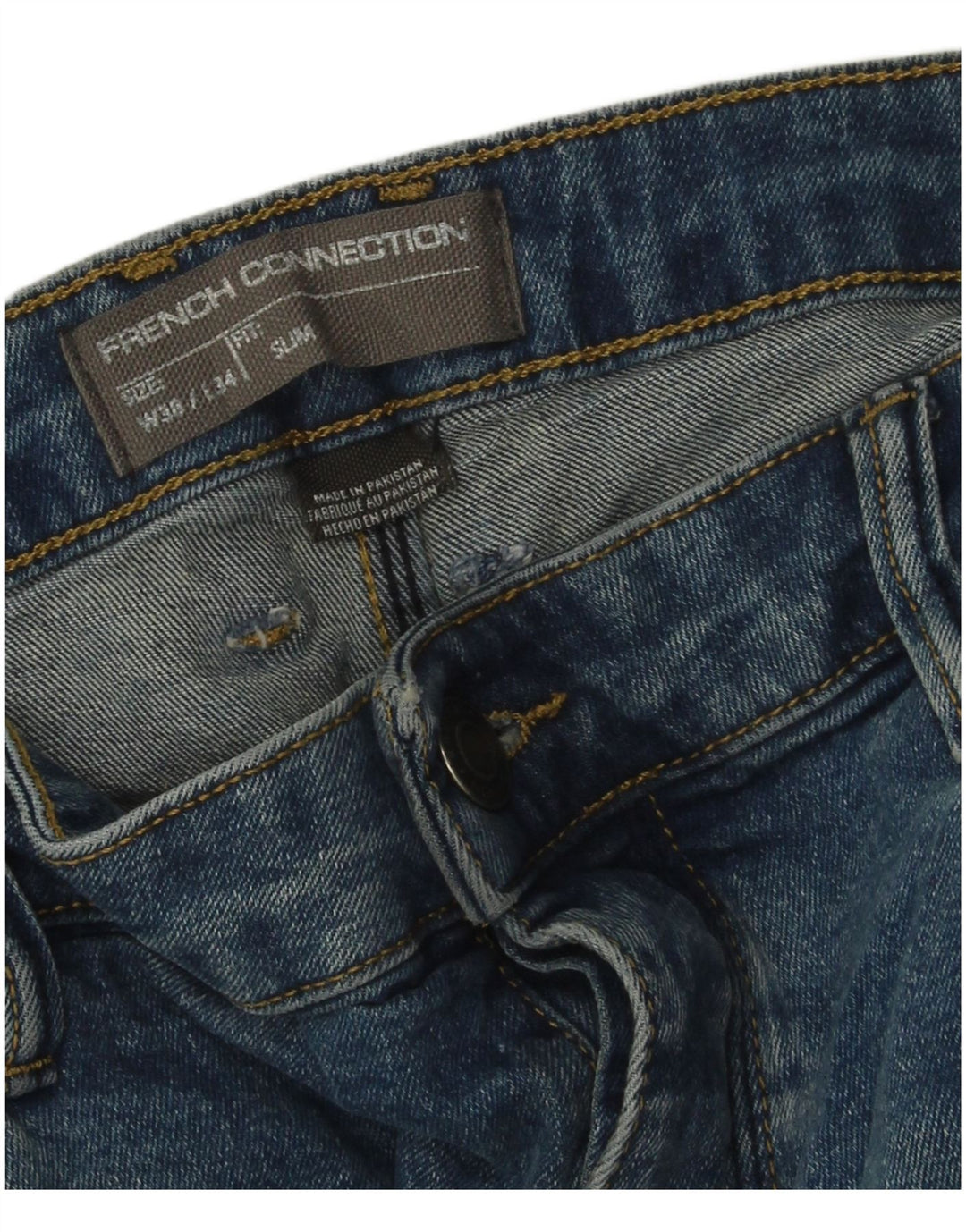 French Connection Ανδρικό Slim Jeans W38 L34 Μπλε Βαμβακερό