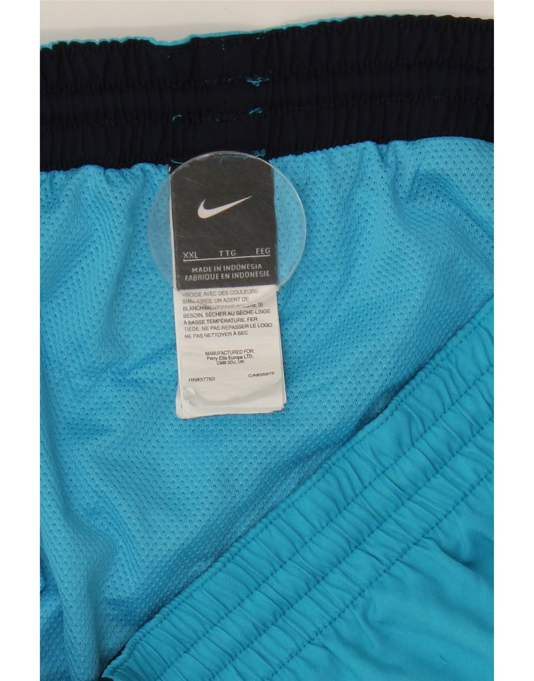Ανδρικό αθλητικό σορτς NIKE 2XL μπλε πολυεστέρα