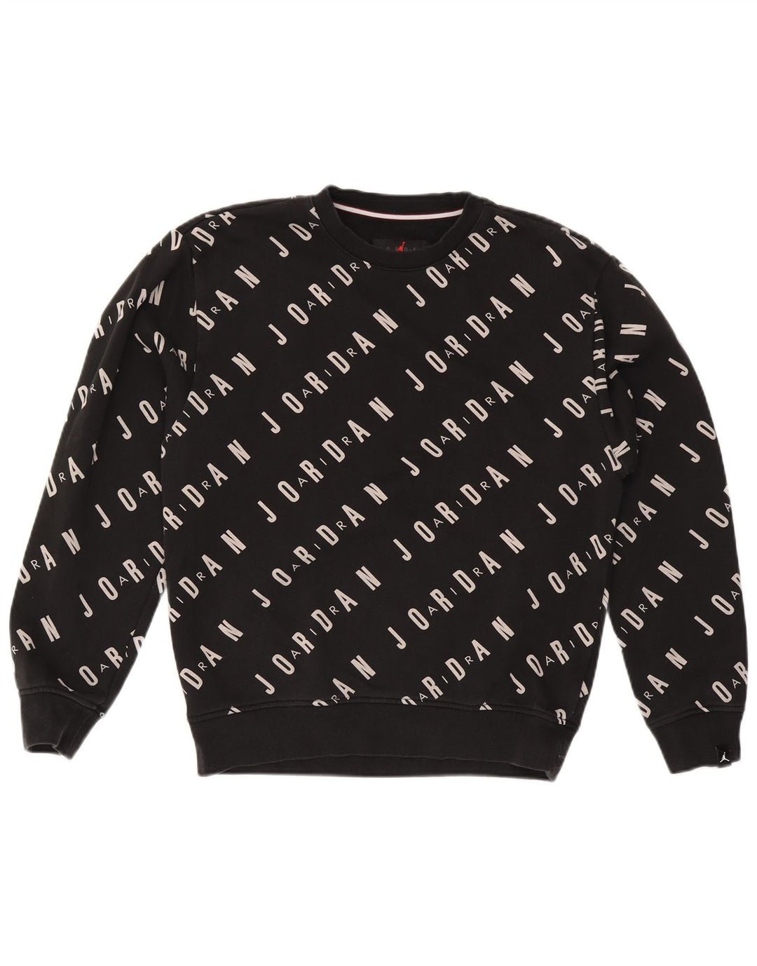 Ανδρικό γραφικό φούτερ Jordan Jumper Μικρό μαύρο βαμβακερό