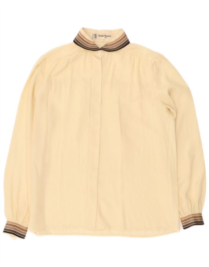 Serge Nancel Γυναικείο πουκάμισο μπλούζα EU 38 Medium Off White