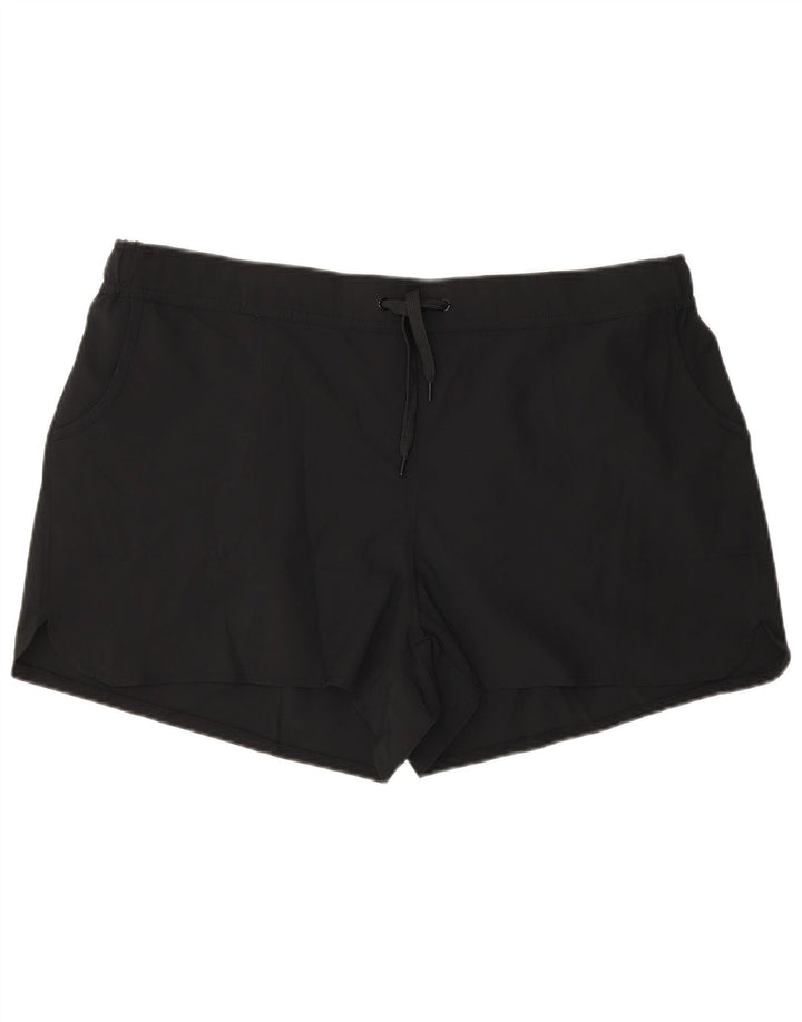 Mountain Warehouse Γυναικείο Αθλητικό Σορτς UK 18 XL Μαύρο Πολυεστέρα
