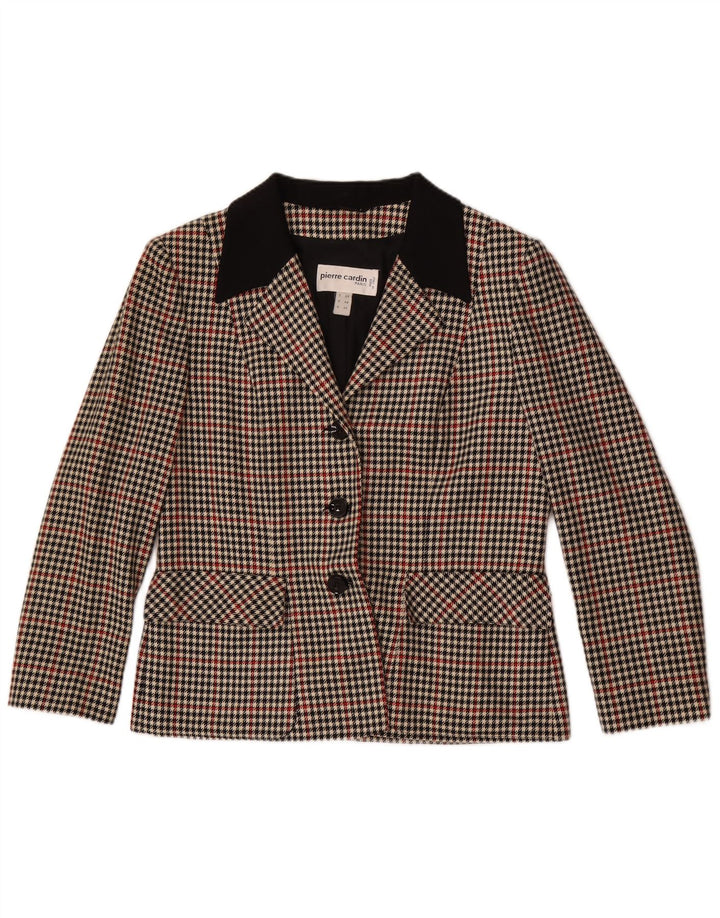 Pierre Cardin Γυναικείο τζάκετ σακάκι με 3 κουμπιά IT 48 XL Καφέ μαλλί