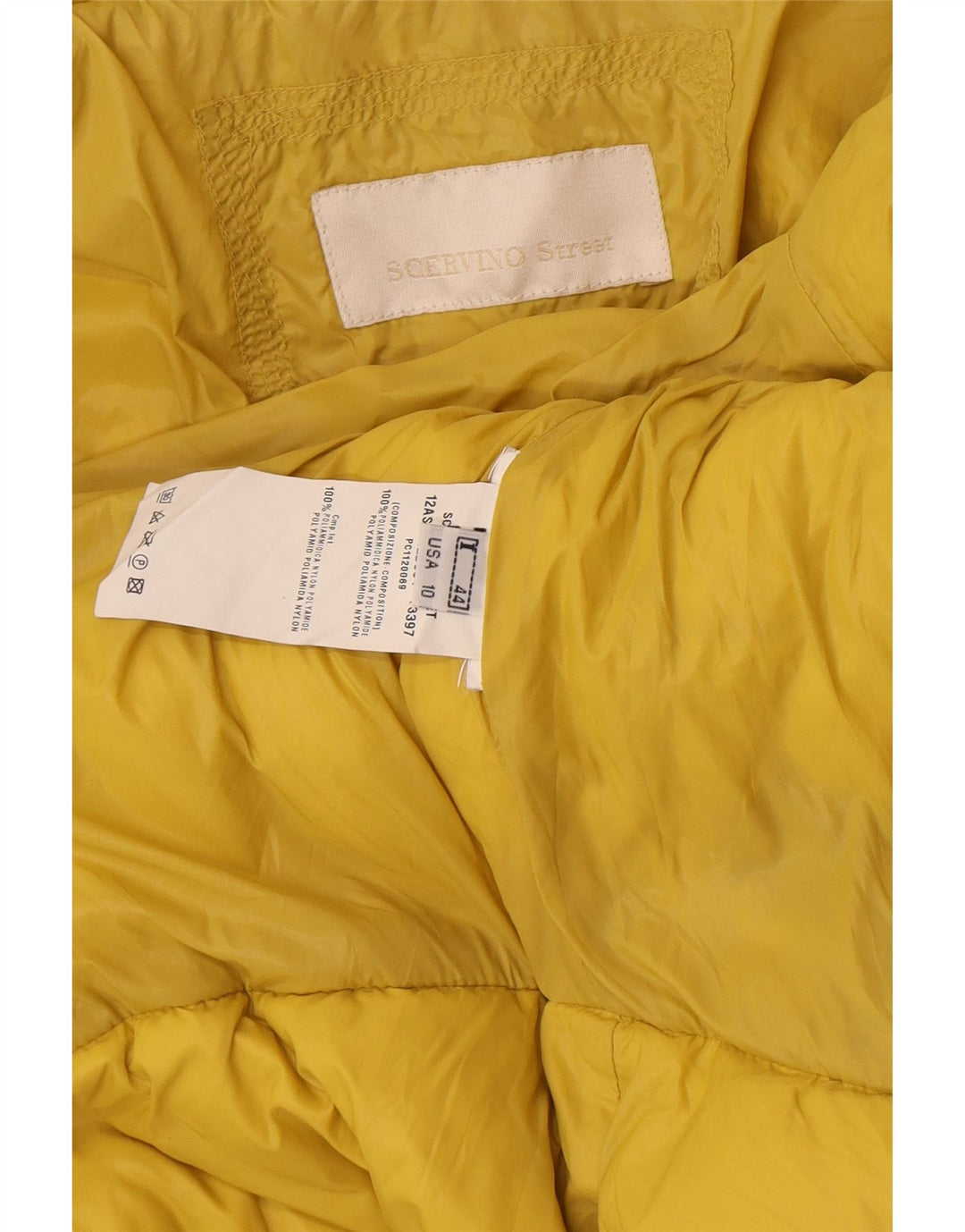 Scervino Street Γυναικείο καπιτονέ μπουφάν IT 44 Medium Yellow Winter