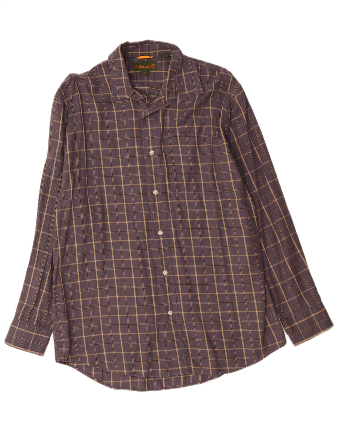Ανδρικό πουκάμισο Timberland Loose Fit Small Blue Check Cotton
