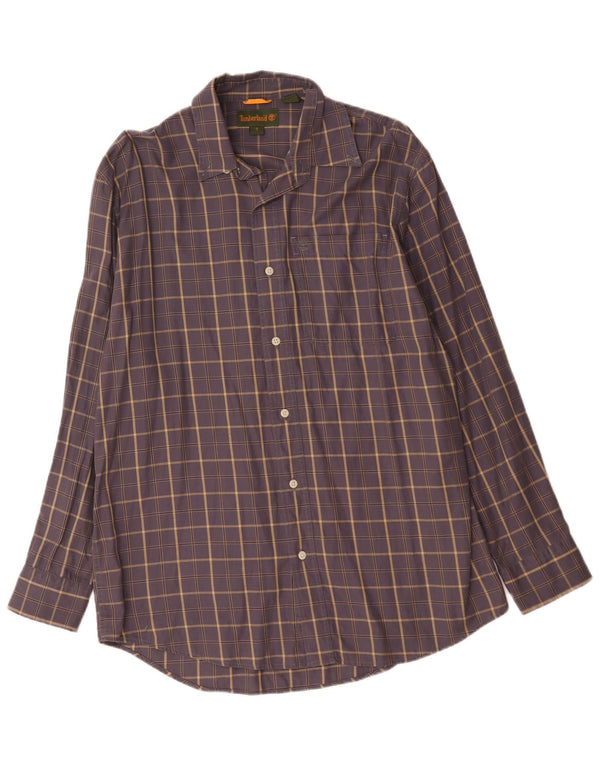 Ανδρικό πουκάμισο Timberland Loose Fit Small Blue Check Cotton
