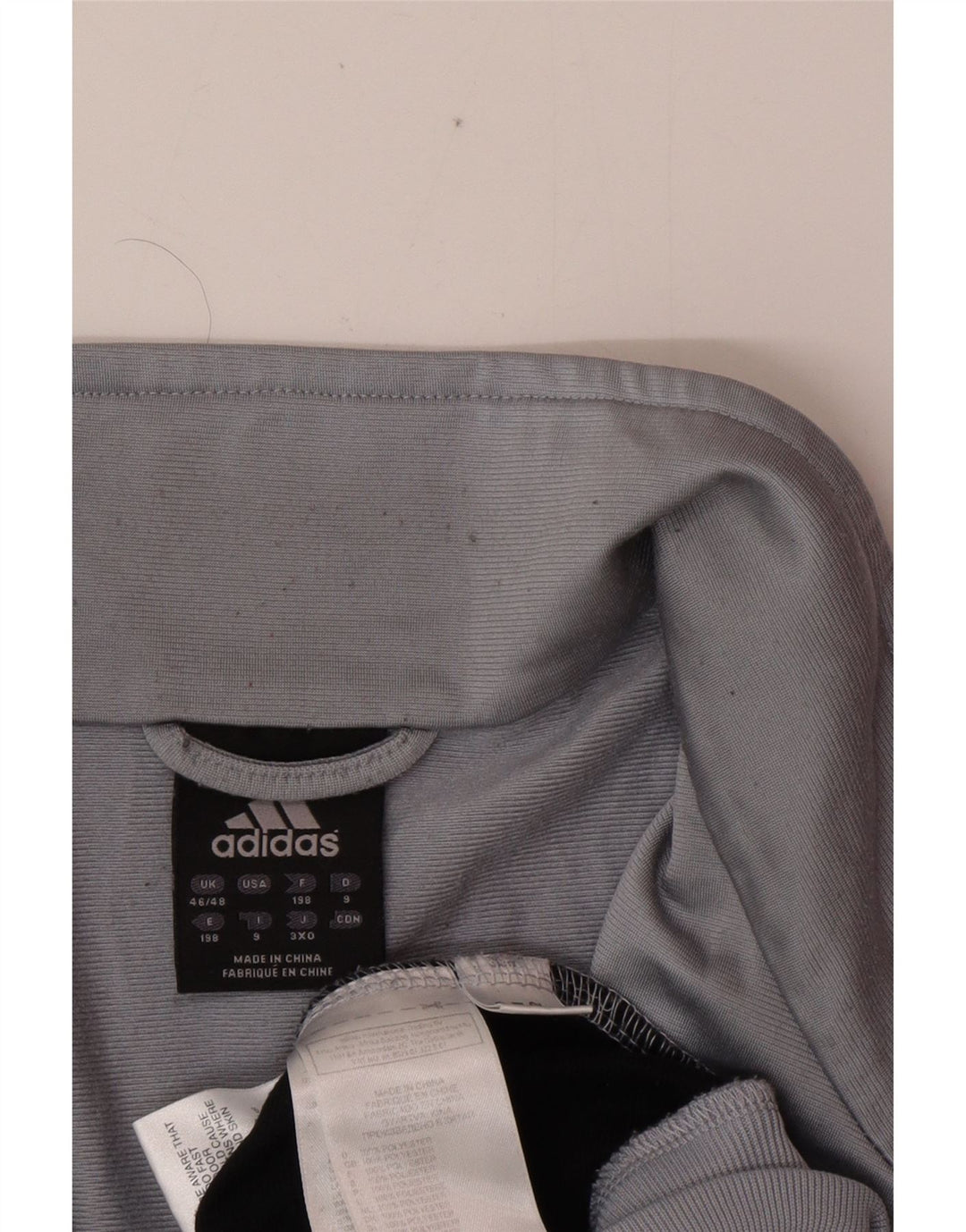 Ανδρική φόρμα ADIDAS Top Jacket UK 46/48 XL Grey Polyester