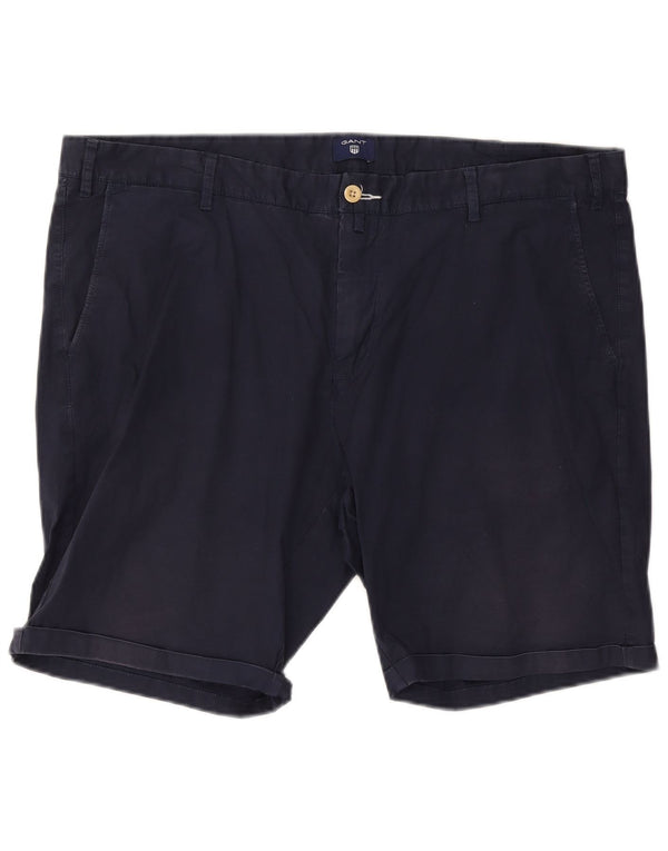 Ανδρικό σορτς Chino Gant W42 2XL, μπλε ναυτικό, βαμβακερό