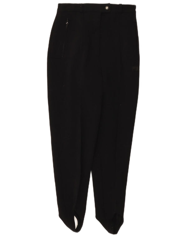 Fila Γυναικείο Παντελόνι Stirrup IT 42 Medium W26 L28 Μαύρο Πολυαμίδιο