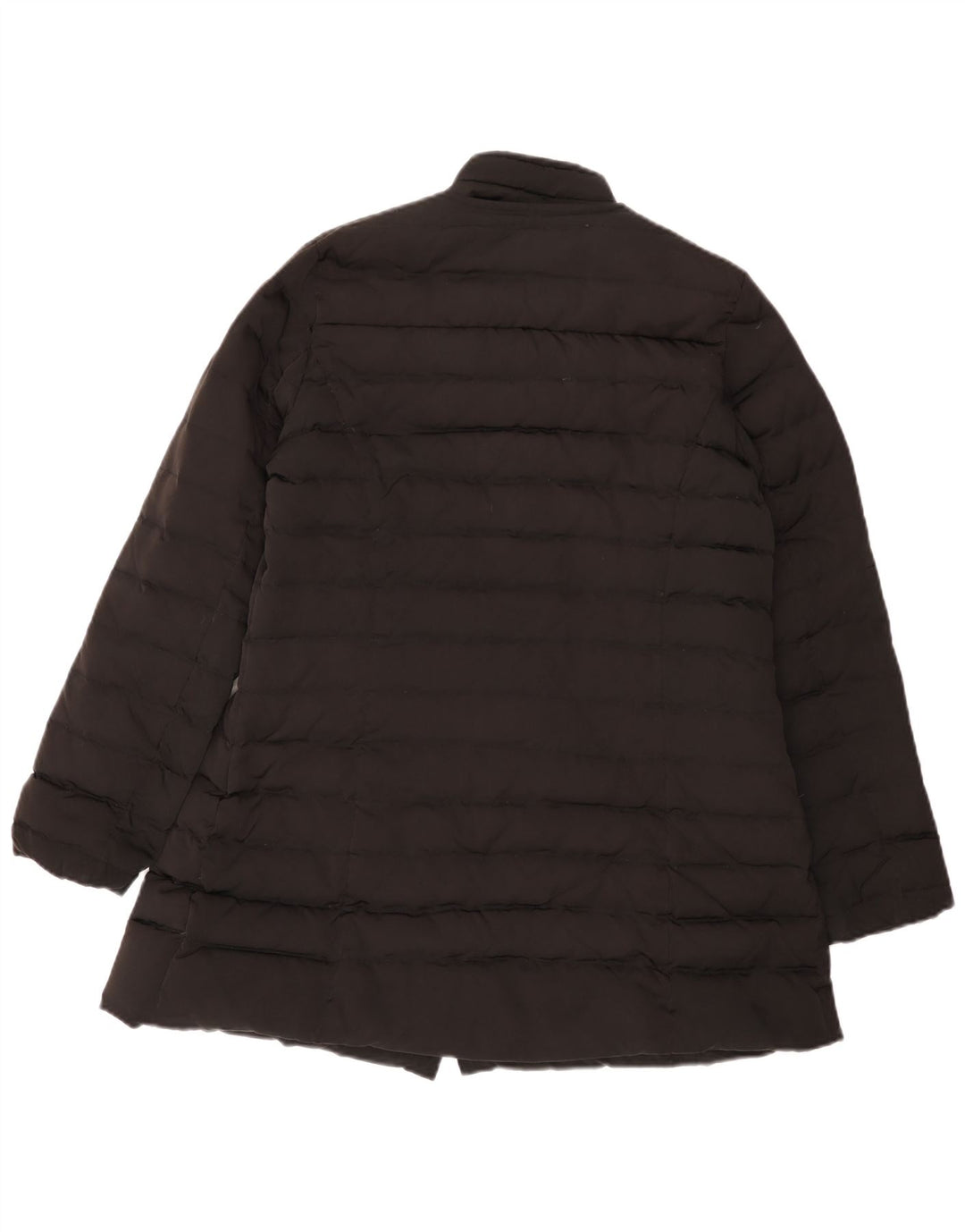 Massimo Dutti Γυναικείο παλτό UK 16 Large Μαύρο Πολυεστέρας