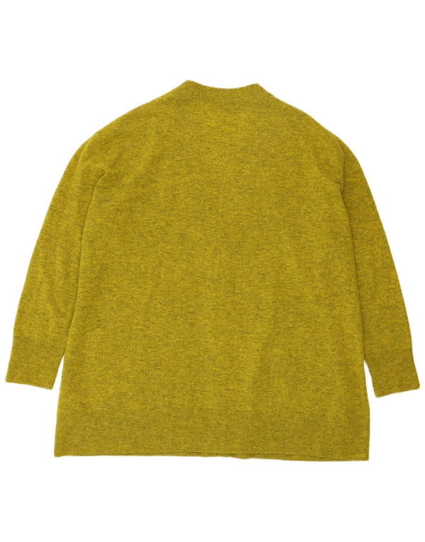 COS Γυναικείο Longline Oversized Ζακέτα UK 14 Medium Green Flecked