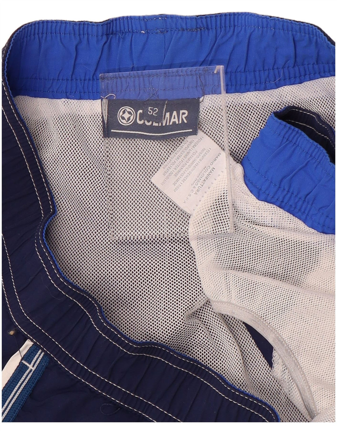 Ανδρικά γραφικά σορτς κολύμβησης COLMAR EU 50 Large Navy Blue Polyamide