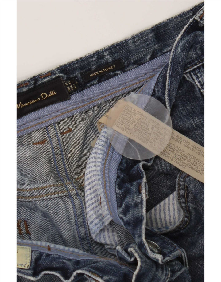 Ανδρικό τζιν Capri Massimo Dutti EU 42 Large W32 L20 Μπλε βαμβακερό