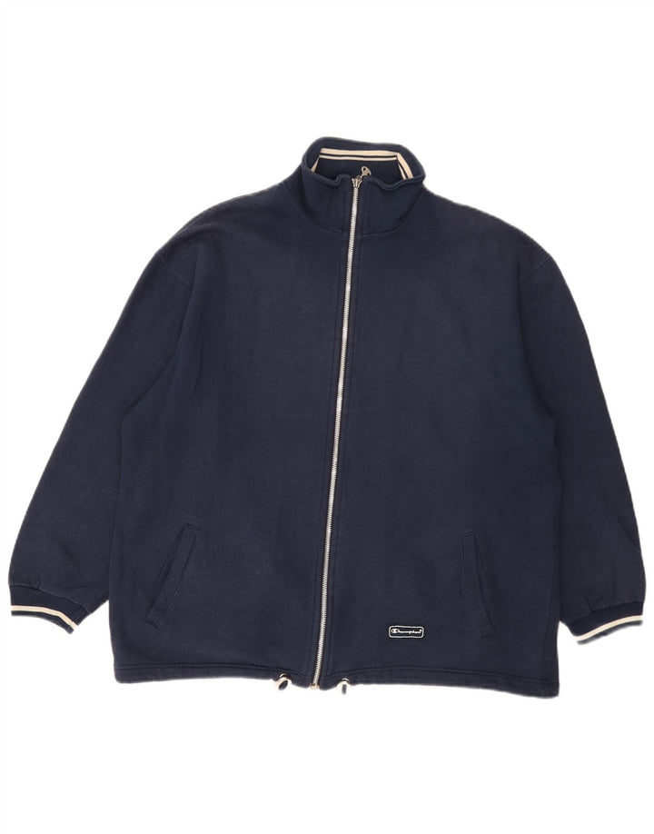 Ανδρική αθλητική φόρμα Champion Top Jacket μεσαίο ναυτικό μπλε βαμβακερό
